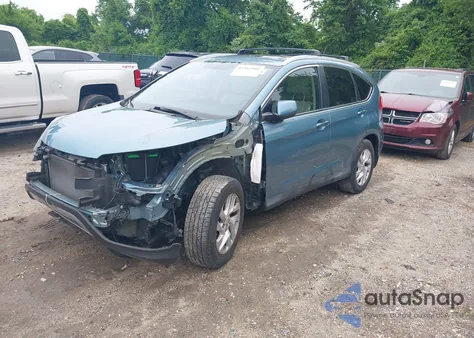 2016 Honda Cr-V Ex-L z USA, uszkodzony, nr VIN 2HKRM4H78GH616367